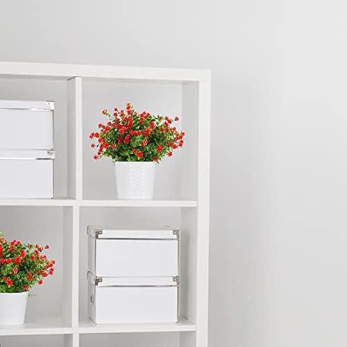 JOYGAR 8-Bundle Artificial Lotus with UV Resistance