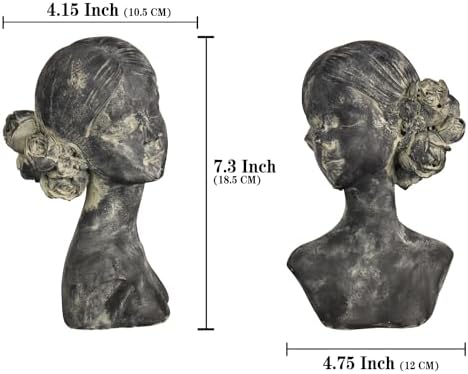 Beautiful Woman Resin Sculpture Art Statue