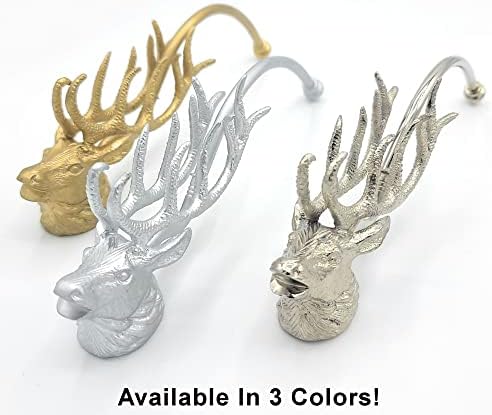 Stag Candle Snuffer - Frosted Silver 1