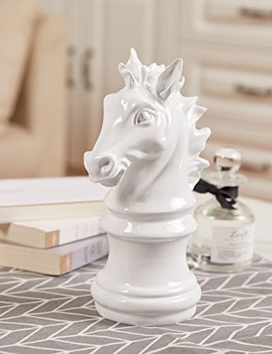 NENBOLEC Chess Decor Sculpture 10 Inch Polyresin Statue