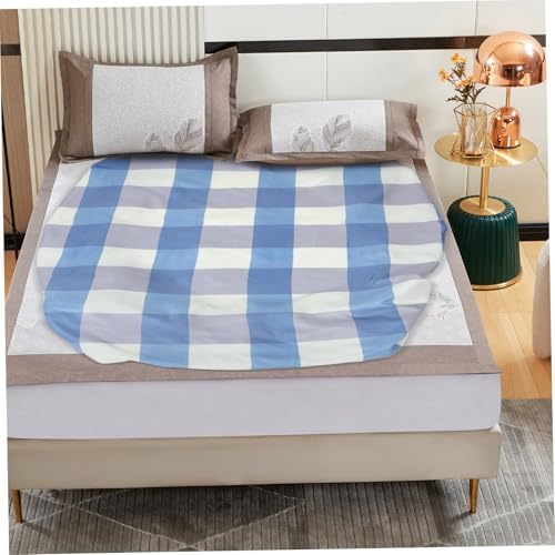Levemolo Fitted Mattress Cover for Twin Bed Blue
