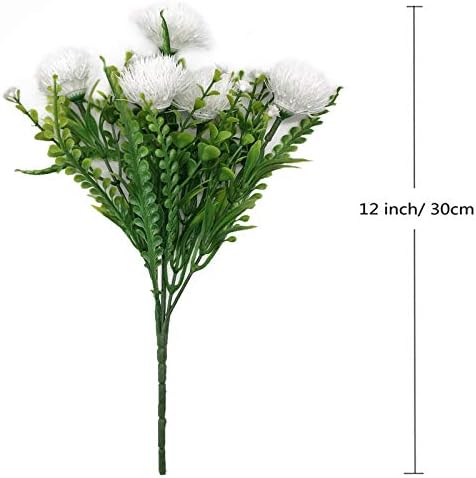 MASUMARK SM Artificial Dandelion Flowers 4 Pack