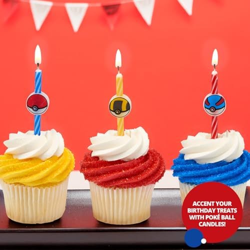 DecoPac Pokmon Birthday Candles 6 Pack
