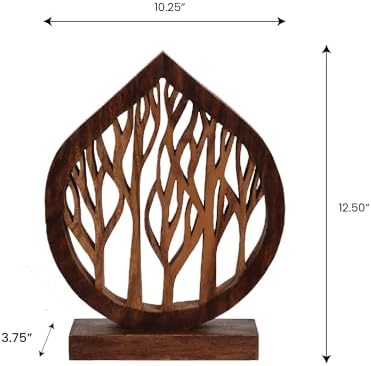 Decozen Wooden Tree of Life Sculpture for Mom