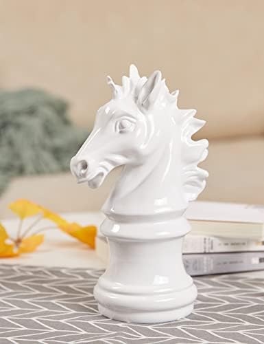 NENBOLEC Chess Decor Sculpture 10 Inch Polyresin Statue