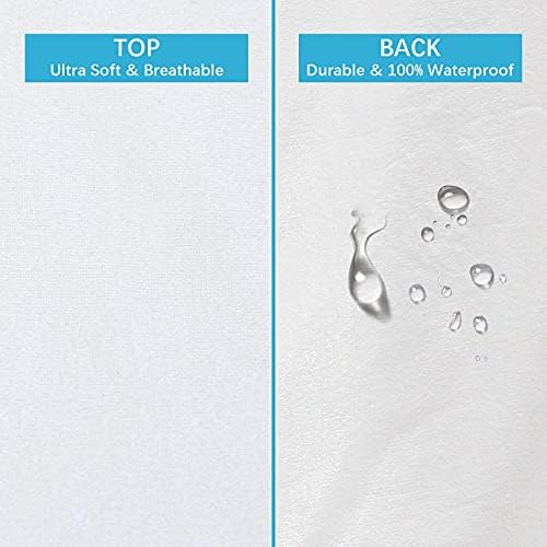 Biloban 4 Pack Pillow Protectors 100 Waterproof Breathable Noiseless