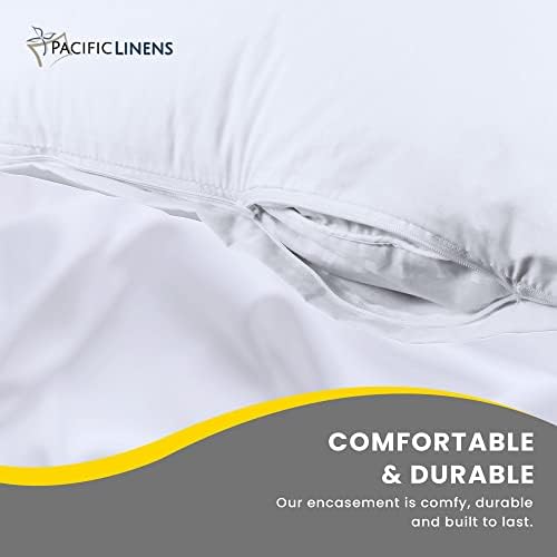 Pacific Linens Pillow Protector 2 Pack Queen Size 1
