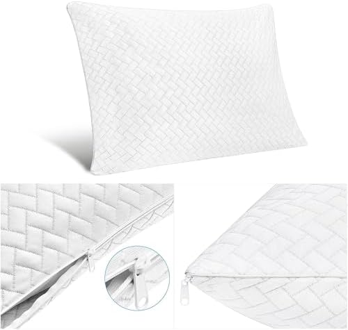 Enjoy Life Cooling Pillow Protectors with Zipper Set of 2 King
