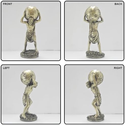 Atlas Statue - 114 Inch Bronze Home Office Decor