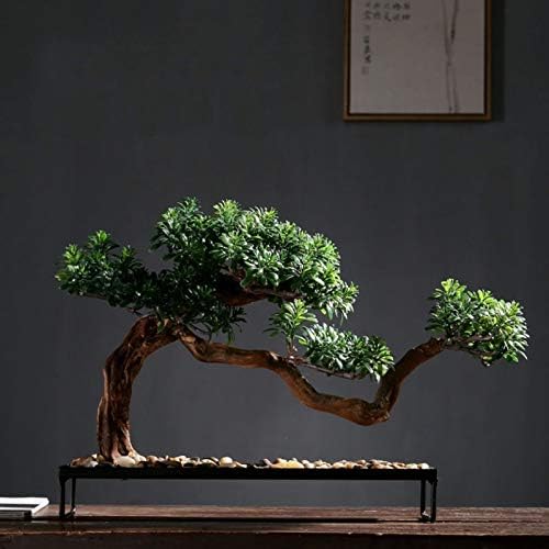 MaGILL Artificial Rhododendron Bonsai Tree for Home Decor