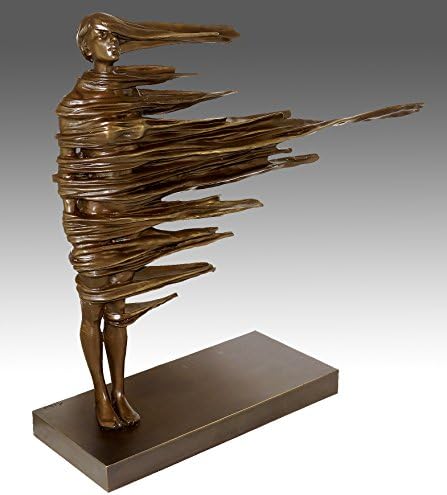 Contemporary Art Sculpture - Unwavering - Martin Klein - Bronze Statue 1