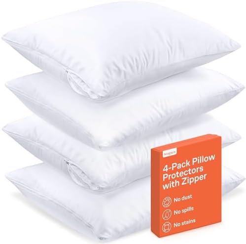 Niagara Ultra Soft Pillow Protectors Set of 4 King Size