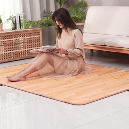 Jidanmian Graphene Heated Rug with Timer and Waterproof Design