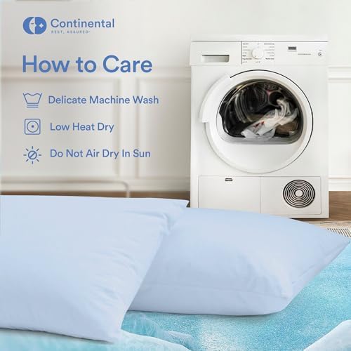 Arctic Dreams Cooling Pillow Protector - Zipper Closure Standard Size