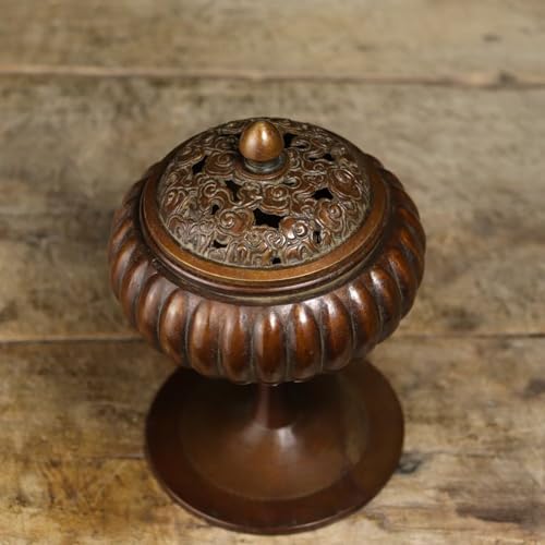 Julrybox Brass Incense Burner Set with Traditional Craftsmanship