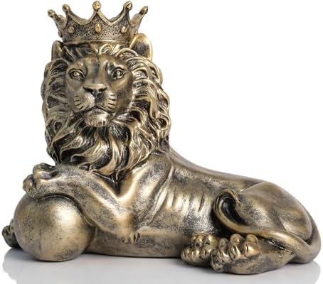 Feng Shui Lion Statue Home Decor Regal Statement Piece