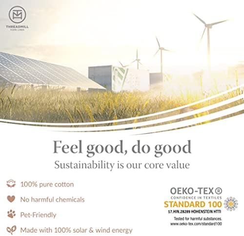 Threadmill Pillow Cases Set of 2 100 Pure Cotton