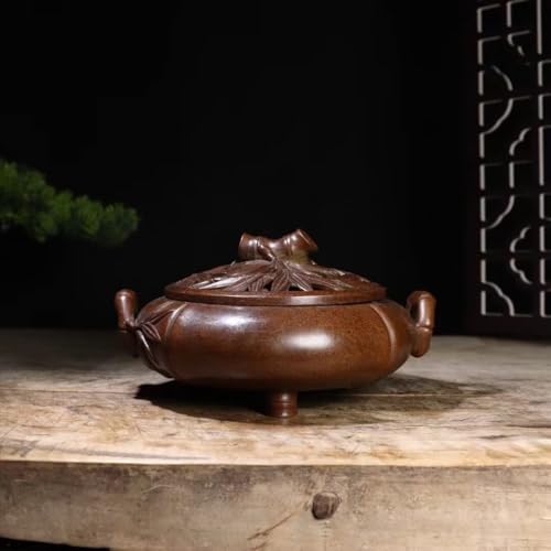 Julrybox Chinese Zen Copper Incense Holder Decor Kit