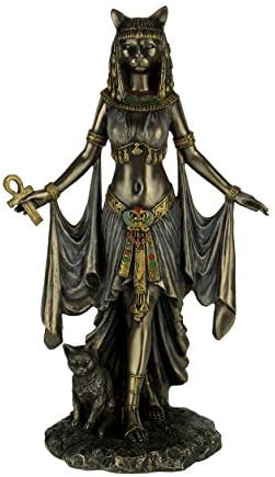 Veronese Design Bastet Statue 10 Inch Tall
