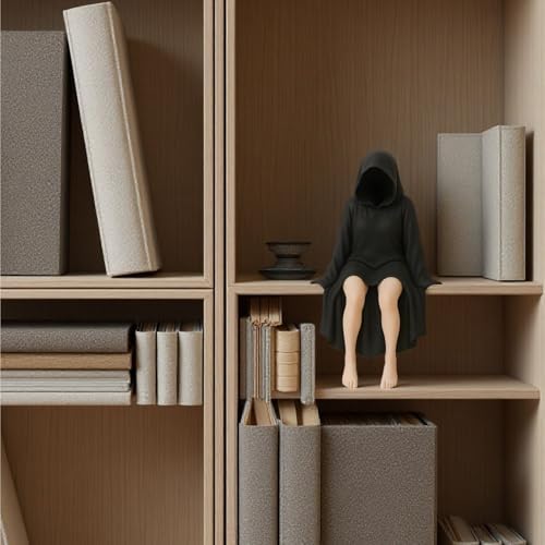 Gothic Queen Statue Bookshelf Decor 4 Inch Resin Sculpture