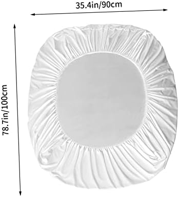 Zerodeko Cotton Fitted Sheet Cover for Twin Bed