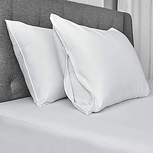 Royale Linens Waterproof Pillow Protectors King 8 Pack