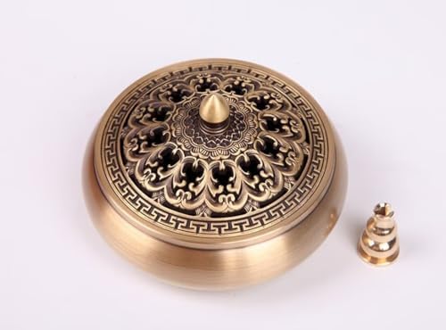 Julrybox Brass Incense Burner Classic Decor