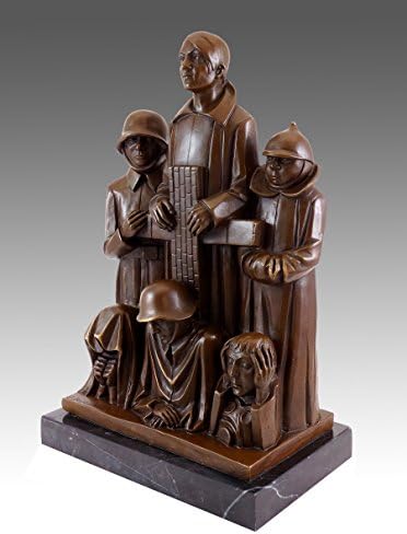 Bronze Figure UK - Signed Ernst Barlach - Contemporary Sculpture