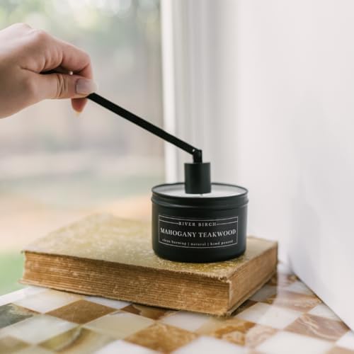 River Birch Candle Wick Trimmer and Snuffer Set - Black