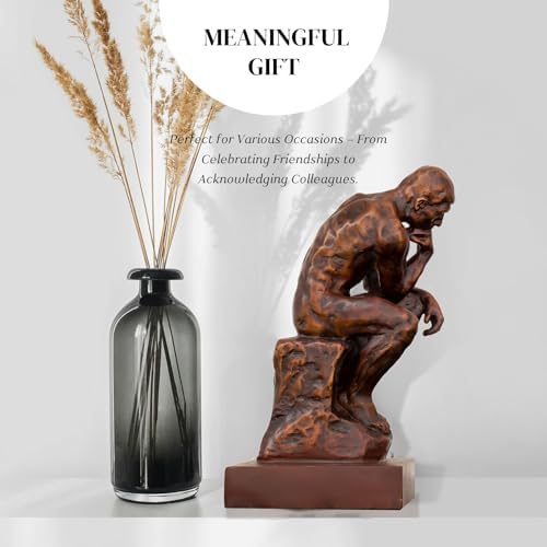 95 Inch Pure Bronze The Thinker Statue by Rodin