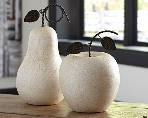 Signature Design by Ashley Bidelia 2 Piece Apple and Pear Sculpture Set