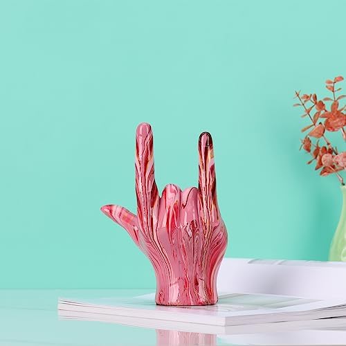 DOVDOV Love You Hand Gesture Statue Modern Art Decor
