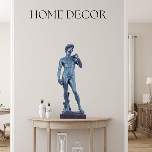Famous David Bronze Statue 28 Inch Art Decor