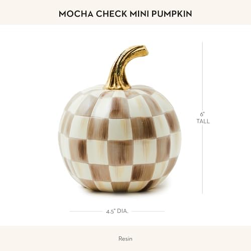 MacKenzie-Childs Mini Pumpkin Resin Fall Decor