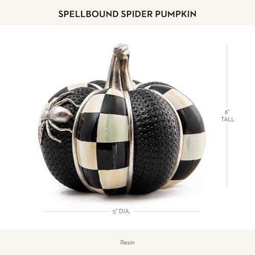 MACKENZIE-CHILDS Spellbound Spider Pumpkin Decor