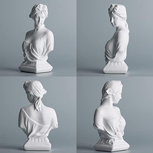 DOVDOV Greek Goddess Statue Young Venus Bust Home Decor Sculpture