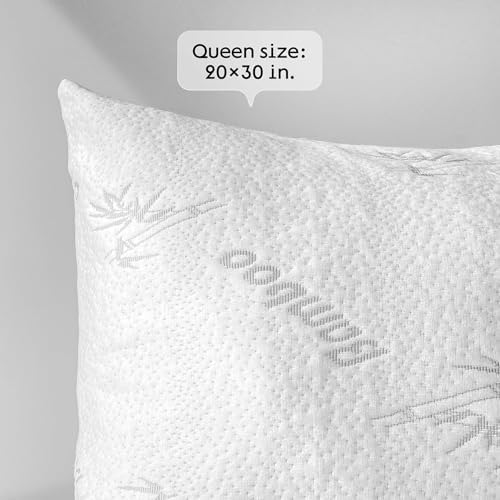 Niagara Sleep Solution Breathable Cooling Pillow Protectors with Zipper - 2 Pack White