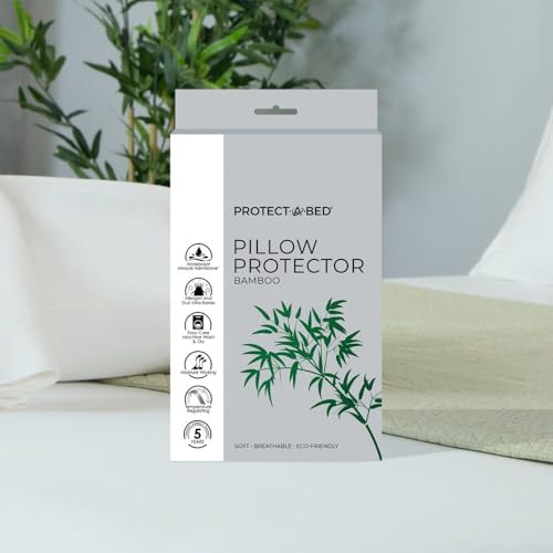 Pacific Coast Feather Protect-A-Bed Bamboo Pillow Protector - Standard
