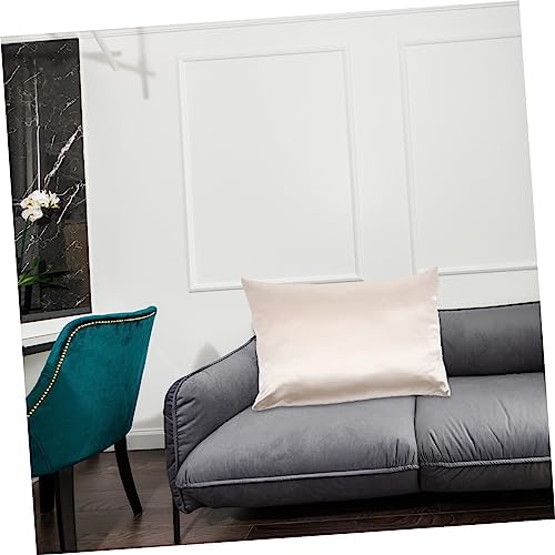 IWOWHERO 2pc Cooling Polyester Pillow Covers with Zipper Design
