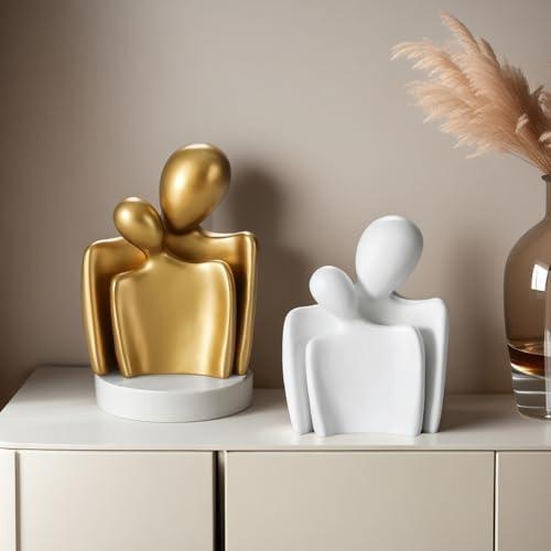 Vomiceak Romantic Couple Statues - 8 Inch Modern Home Decor