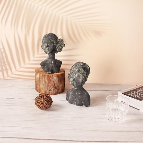 Beautiful Woman Resin Sculpture Art Statue