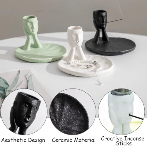 Haoslam Modern Ceramic Incense Holder