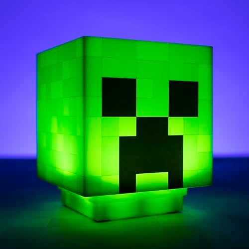 Paladone Minecraft Creeper Desk Light with Official Sound
