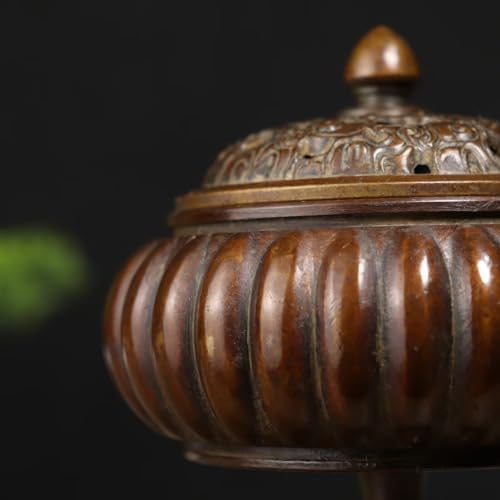 Julrybox Brass Incense Burner Set with Traditional Craftsmanship