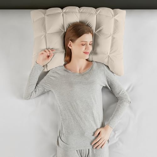 Madison Park Stay Puffed King Pillowcase Protector Tan