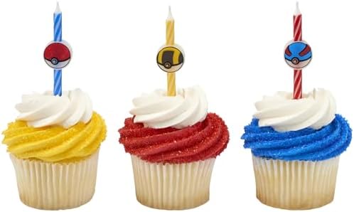 DecoPac Pokmon Birthday Candles 6 Pack