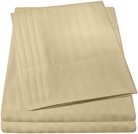 6 Piece 800 Thread Count Twin Sheet Set with Pillow Cases