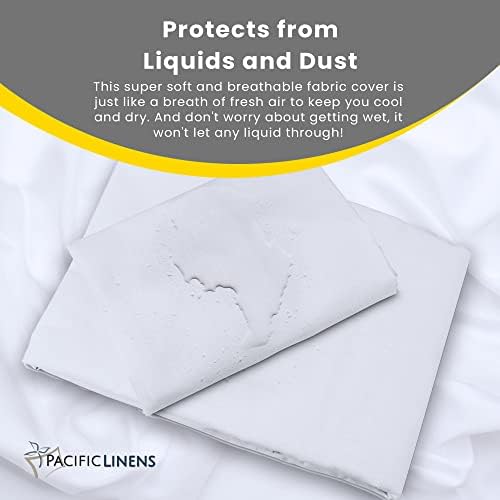 Pacific Linens Pillow Protector 2 Pack Queen Size 1