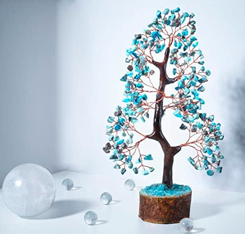 Crocon Turquoise Money Tree Feng Shui Decoration