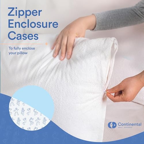 Continental Bedding Pillow Protector Set of 2
